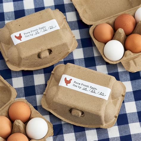 Egg Carton Labels | Avery labels, Egg carton, Easter diy