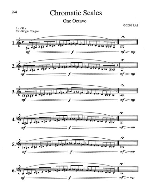 French Horn Chromatic Scale | ubicaciondepersonas.cdmx.gob.mx