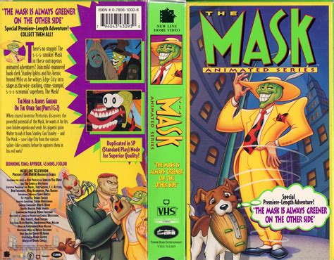 The Mask Animated Series (1995-1997) VHS Cover