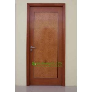 Swing Type Single Leaf Residential and Commercial fire rated wooden doors With Glass Panel