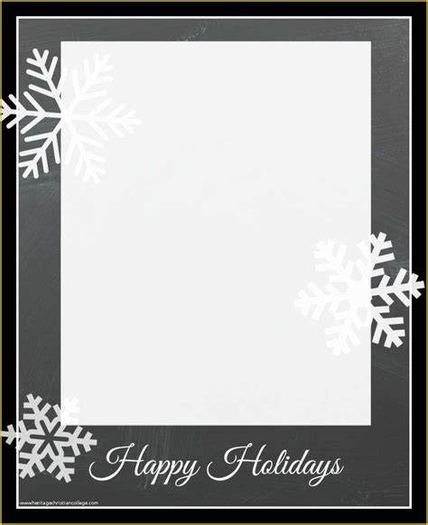 Free Printable Holiday Photo Card Templates Of 25 Free Christmas Card Printables ...