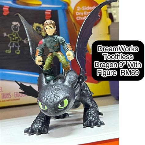 Dreamworks toothless dragon, Hobbies & Toys, Toys & Games on Carousell