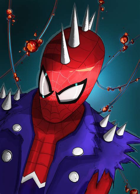 Spider punk fanart :: Behance