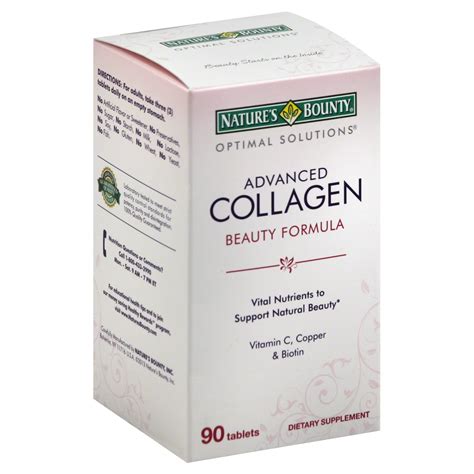 Nature's Bounty Advanced Collagen Tablets, 90 Ct