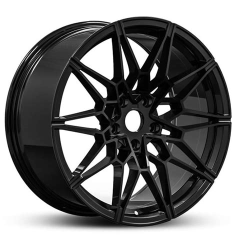 REP 759 BM GLOSS BLACK 20X8.5 5X120 WHEEL ONLY - CNC Wheels