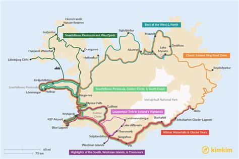 echipaj lenjerie Confirmare iceland ring road attractions map Isaac ...