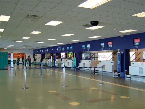 Cardiff Airport Check-in | Not a busy day today at Cardiff | Flickr