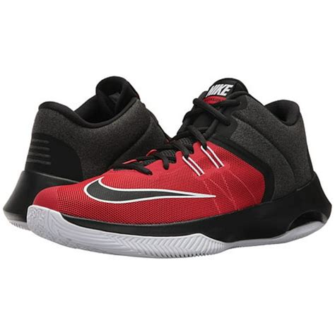 Nike - Nike AIR VERSITILE II Men Red Black Athletic Basketball Sneaker ...