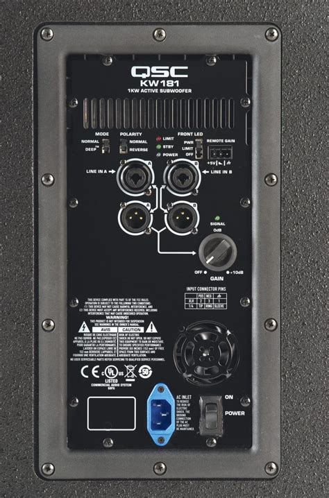 QSC KW181 Active Subwoofer | zZounds