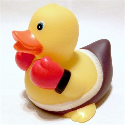 Rubber Boxing Duck | Rubber duck, Rubber ducky baby shower, Rubber ...