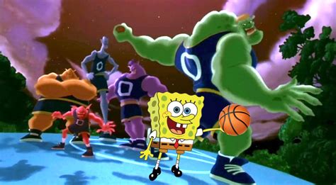 SpongeBob and The Monstars Plays Basketball by JakeyFrolloGothel on DeviantArt