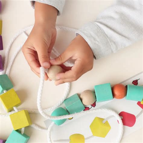 String Together Activity Shapes | Diversity In Toys