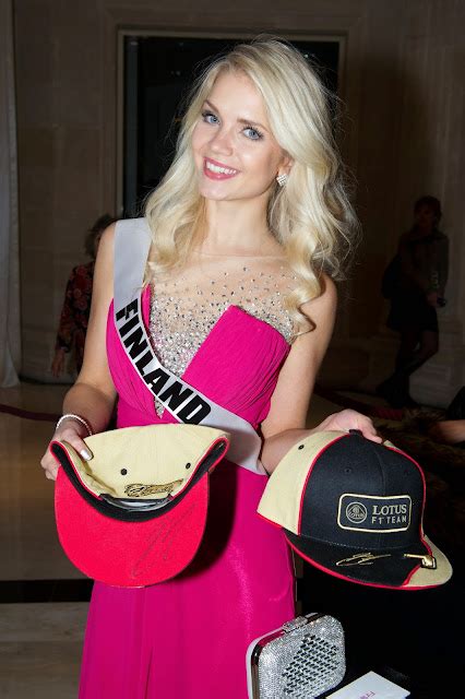 The Perfect Miss: Lotta Hintsa "Miss Universe Finland" during the National Gift Auction