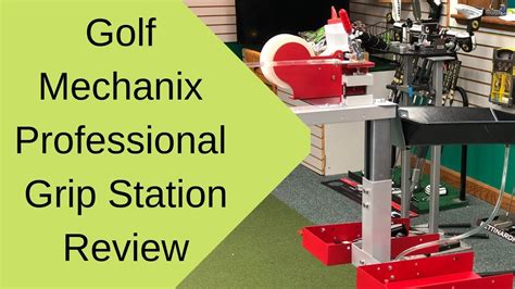 2019 Golf Mechanix Professional Grip Station - Golf Club Repair Tool Review - YouTube