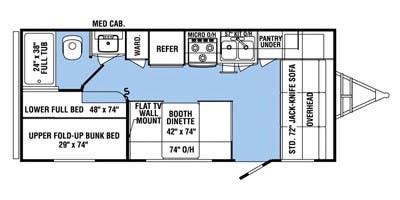 2012 Holiday Rambler Traveler 19FS Travel Trailer Specs