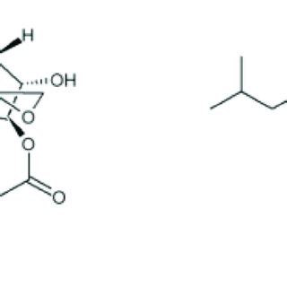 Chemical structure of trichothecenes T-2 and HT-2 toxins. | Download ...