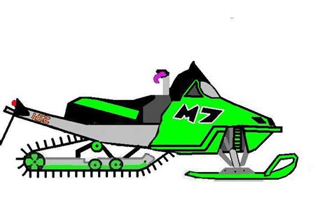 Snowmobile Drawing at PaintingValley.com | Explore collection of ...