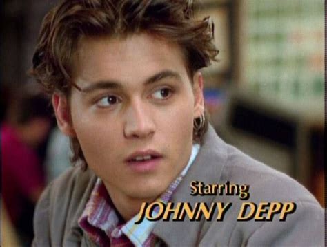 Johnny as Tom Hanson, 21 Jump Street | Young johnny depp, Johnny depp ...