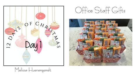 EASY CHRISTMAS GIFTS | OFFICE STAFF | My Intentional Life - YouTube