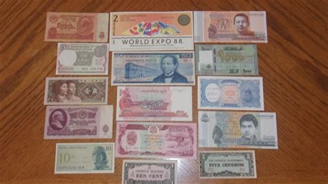 Lot of 15 Different World Bank Notes from Various Countries C1a | eBay