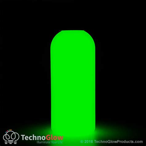 Green Glow in the Dark Paint, Indoor Outdoor Acrylic