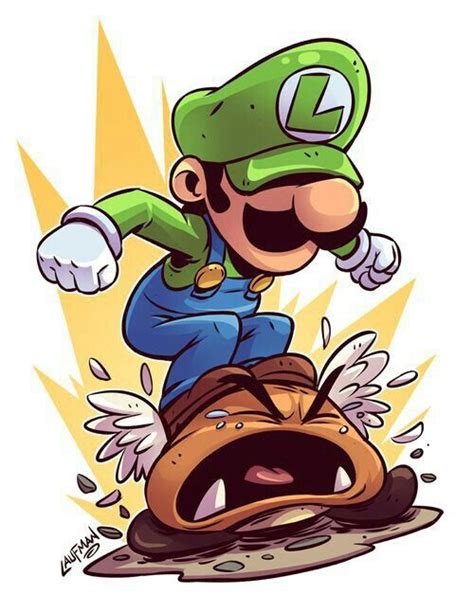 Luigi - Nintendo | Super mario art, Mario art, Mario