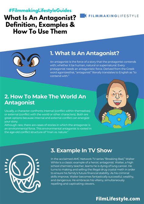 Protagonist And Antagonist Examples