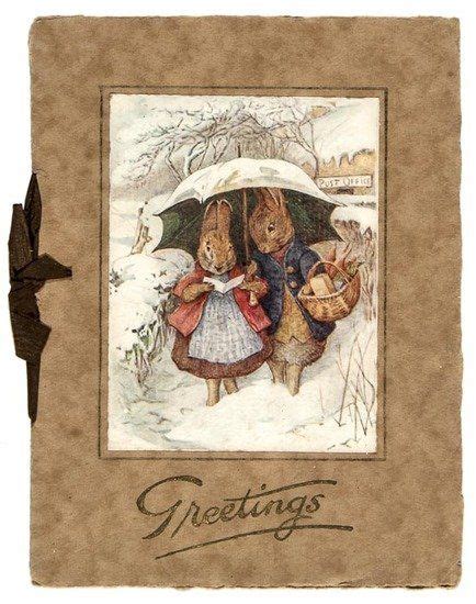 [Potter (Beatrix)] Christmas Greetings Card : Lot 13 Christmas Greeting Cards, Christmas ...