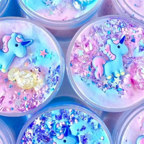 Don't Feed the Unicorns Butter Slime | Slime and squishy, Glitter slime, Diy crafts slime