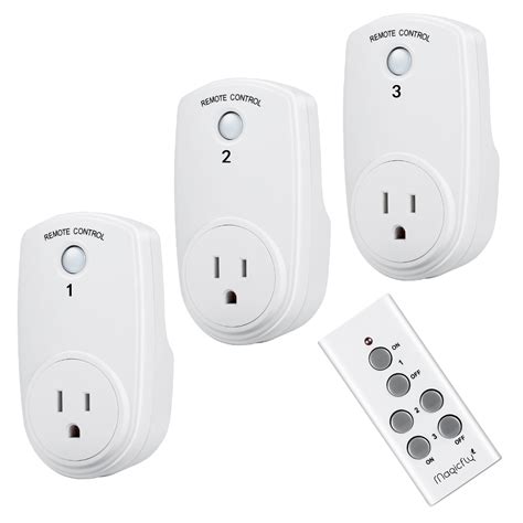 Magicfly Wireless Remote Control Electrical Outlet Switch Wireless ...