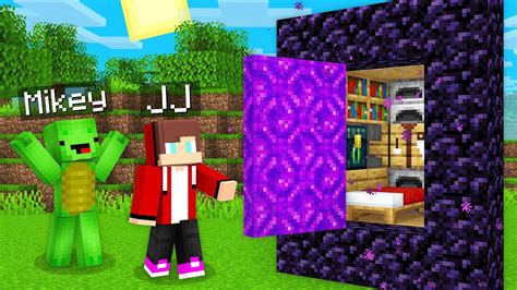 What’s Inside JJ Hidden Secret House in Minecraft (Maizen) - YouTube