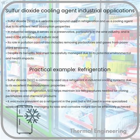 Sulfur Dioxide | Cooling Agent & Industrial Applications