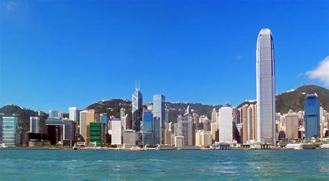 File:Central Skyline with IFC building from Star Ferry in Victoria ...