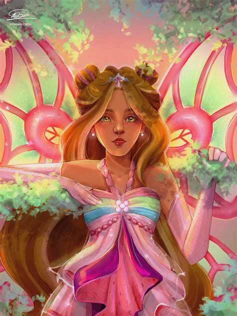 ArtStation - "Enchantix Flora" Winx Club Fanart