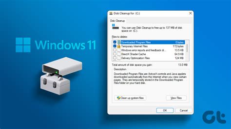 6 Ways to Run Disk Cleanup on Windows 11 - Guiding Tech