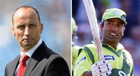 Nasser Hussain includes Saeed Anwar among players he would pay to watch