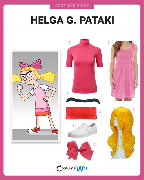 Dress Like Helga G. Pataki Costume | Halloween and Cosplay Guides