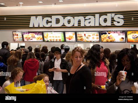 Mcdonald's People Eating High Resolution Stock Photography and Images - Alamy