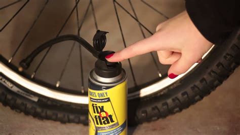 Fix-A-Flat Bike Aerosol - YouTube