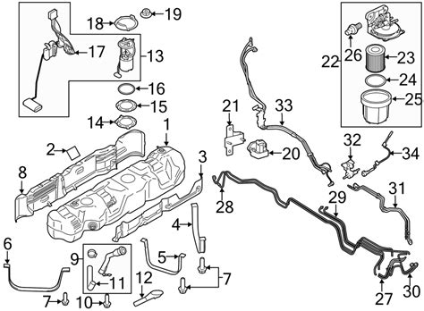 2019 Ford Transit-150 Fuel Return Line. 3.2 LITER - GK4Z9C330B ...