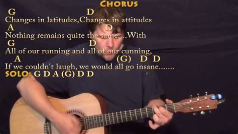 Changes In Latitudes Guitar Cover Lesson with Chords/Lyrics Chords ...