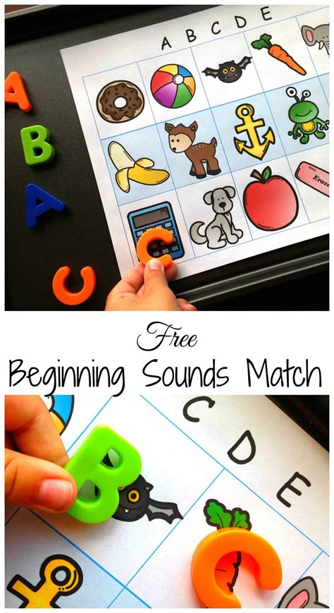 Beginning Sound Letter Match