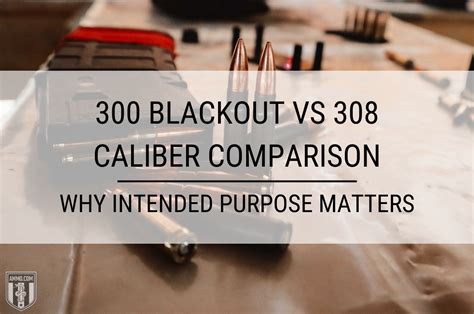 300 Blackout vs 308 Win - Caliber Comparison by Ammo.com