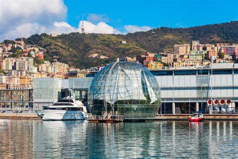 Genoa Aquarium, Largest in Italy Stock Image - Image of city, travel ...