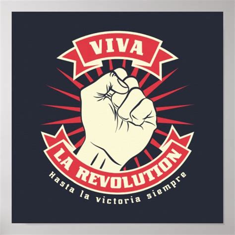 Viva La Revolution Poster | Zazzle.com