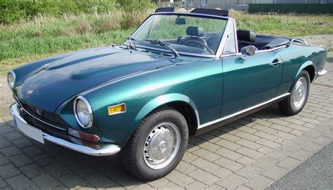 File:Fiat 124 Spider turquoise.jpg - Wikimedia Commons