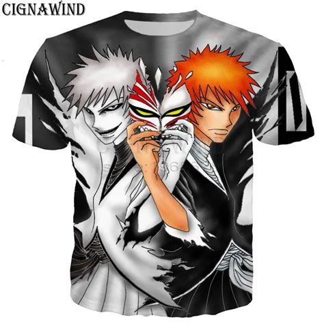 Aliexpress.com : Buy New Harajuku style Anime BLEACH t shirt men/women ...