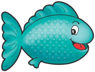 Teal Fish | Printable Clip Art and Images