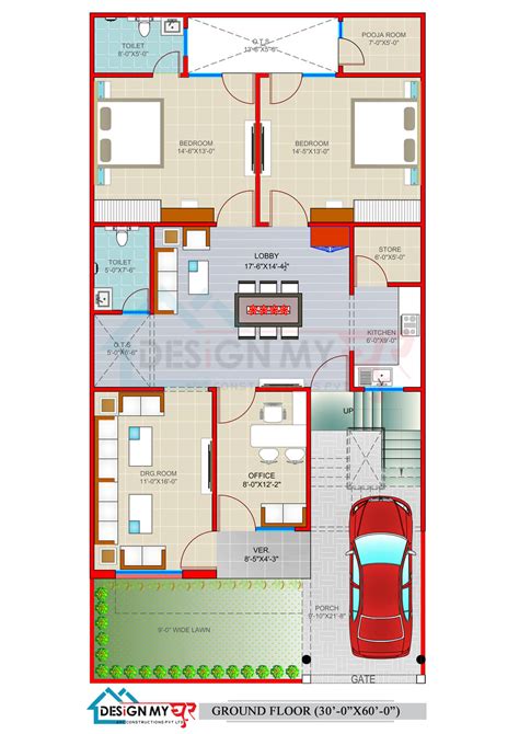 30 By 60 Floor Plans - floorplans.click