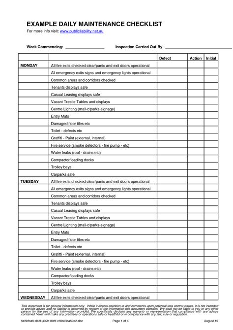 Vehicle Preventive Maintenance Schedule Template – printable schedule template